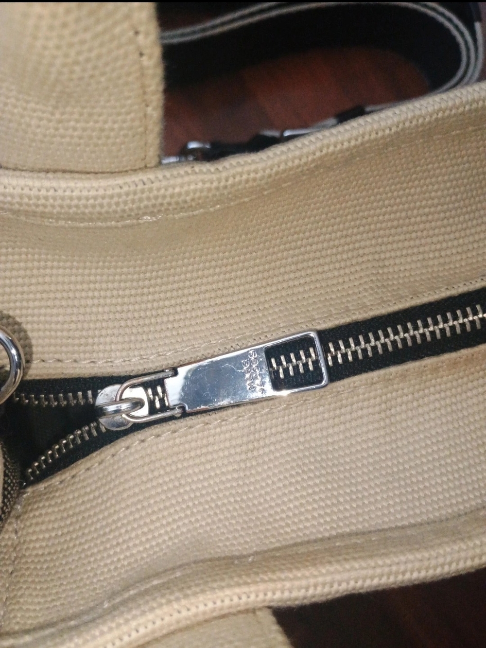 Marc Jacobs The Tote Bag Canvas Small Tote in Cream - Picture 6 of 10